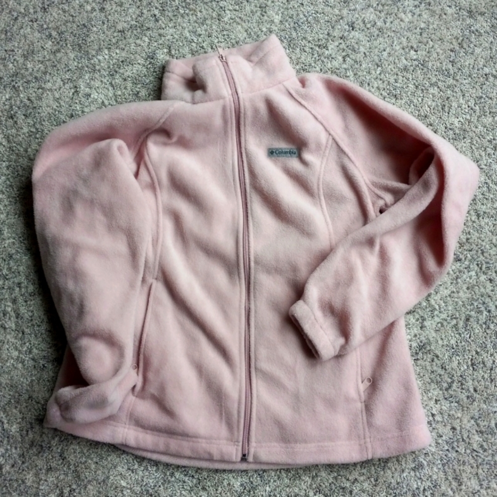 Columbia Pink Fleece Jacket